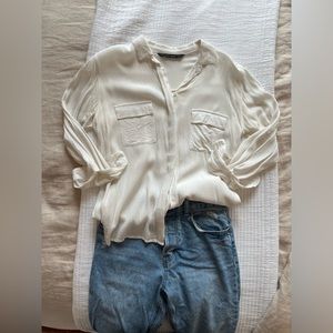 White button down - S